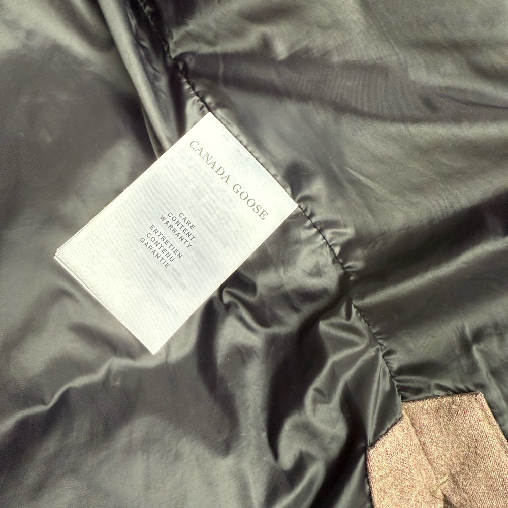 NWOT Canada Goose MacMillan Parka Wool Coat in Quicksand Melange Men's Sz L RARE - Picture 13 of 16